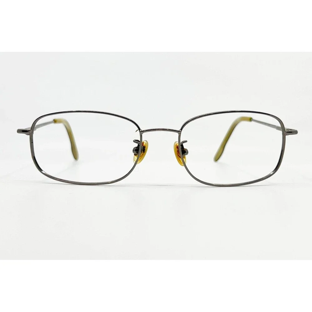 Nautica Eyeglasses Mens Gunmetal N7114 032 Metal Rectangular 53-18-140